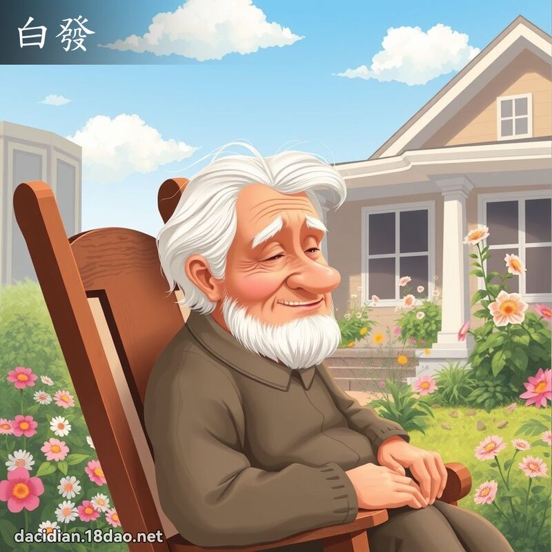 白发 - 国语大辞典配图