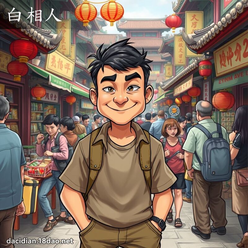 白相人 - 國語大辭典配圖