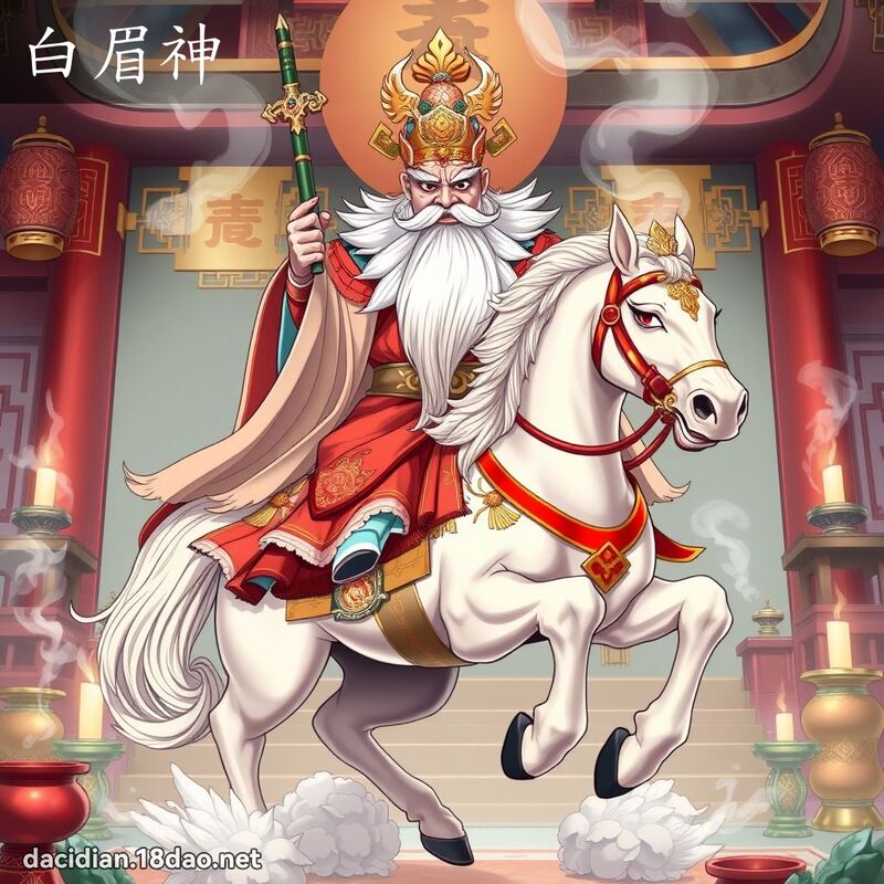 白眉神 - 國語大辭典配圖