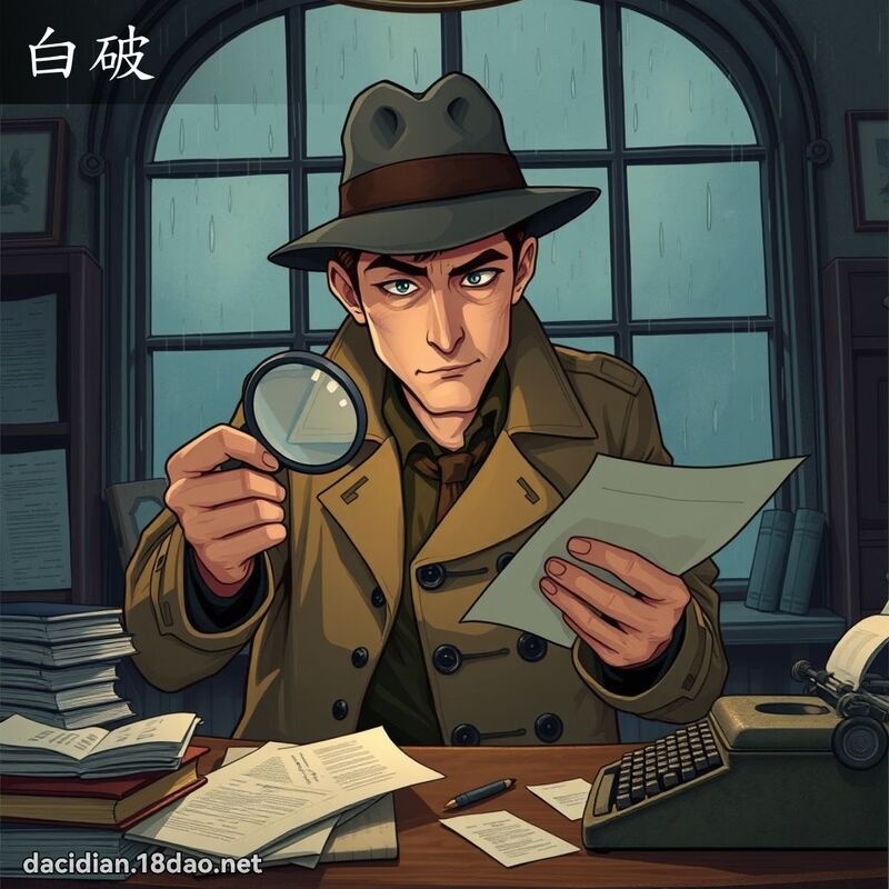 白破 - 國語大辭典配圖