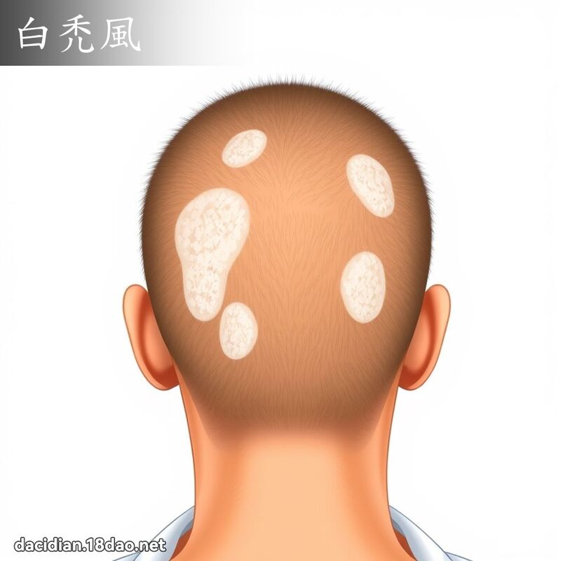 白禿风 - 国语大辞典配图