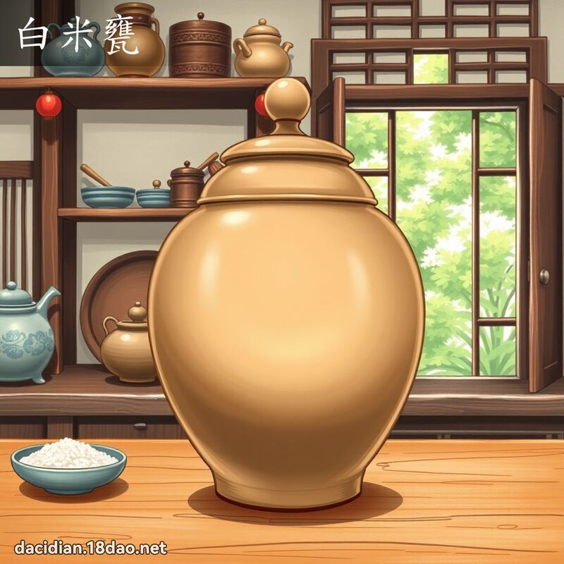 白米瓮 - 国语大辞典配图