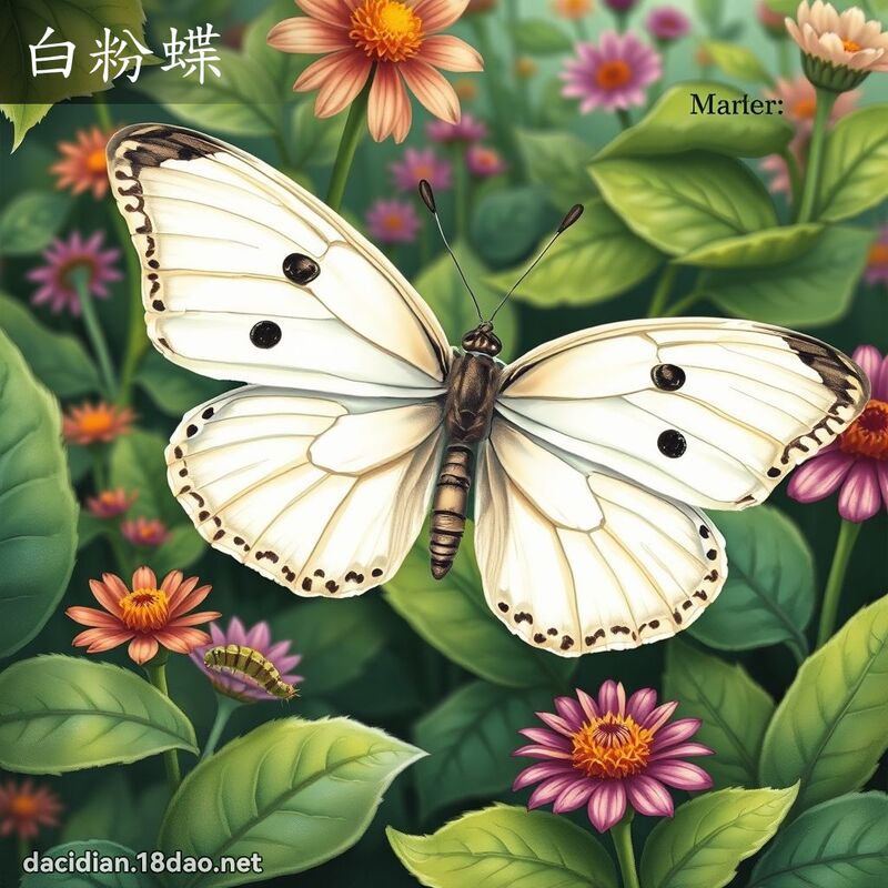 白粉蝶 - 国语大辞典配图