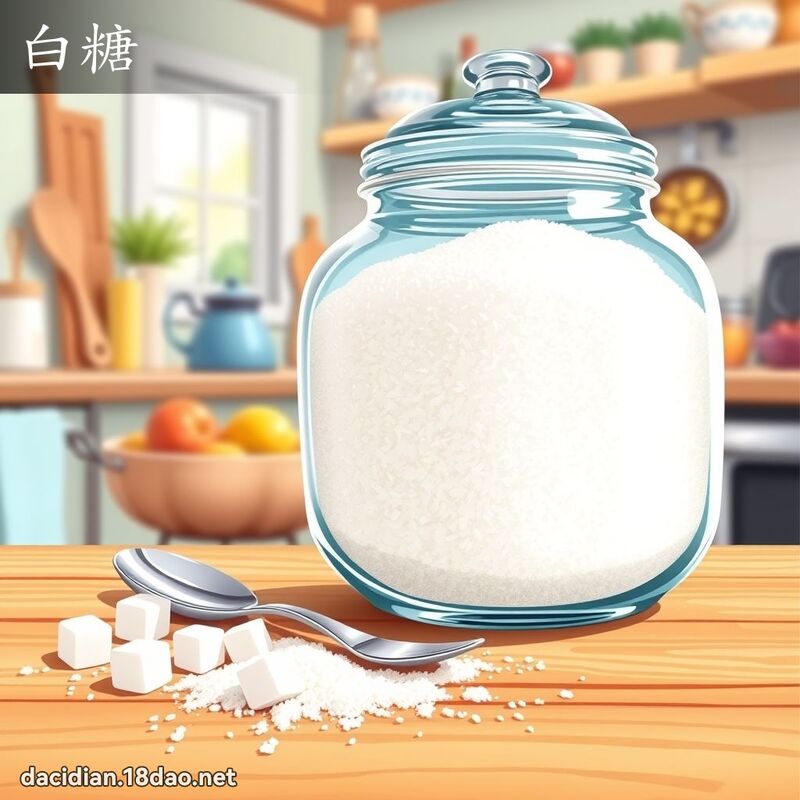 白糖 - 國語大辭典配圖