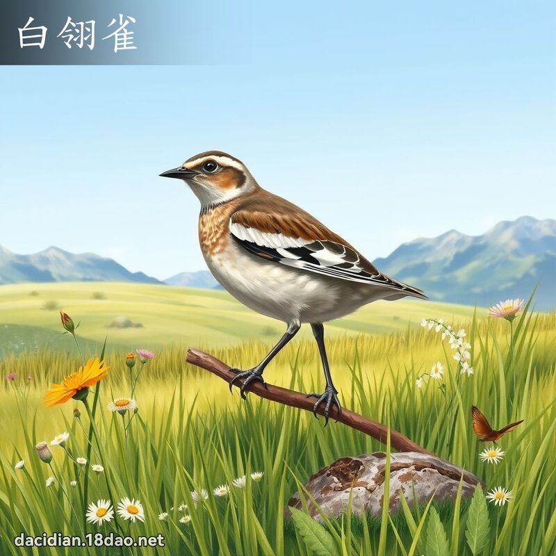 白翎雀 - 國語大辭典配圖