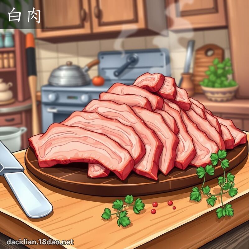 白肉 - 国语大辞典配图