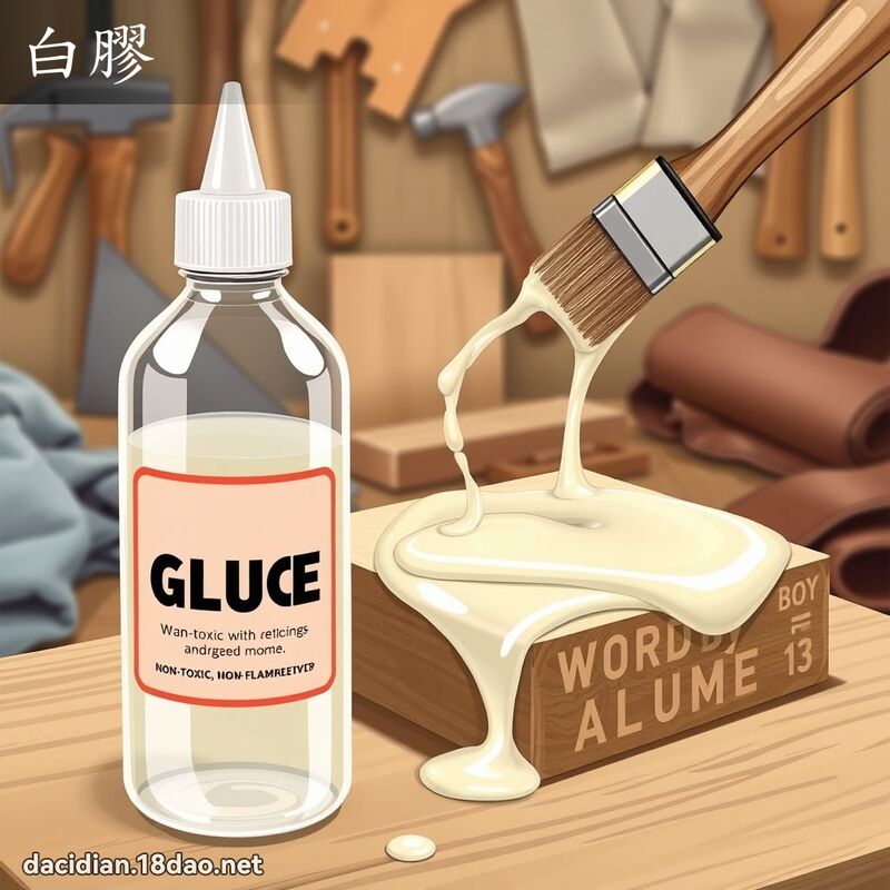 白胶 - 国语大辞典配图