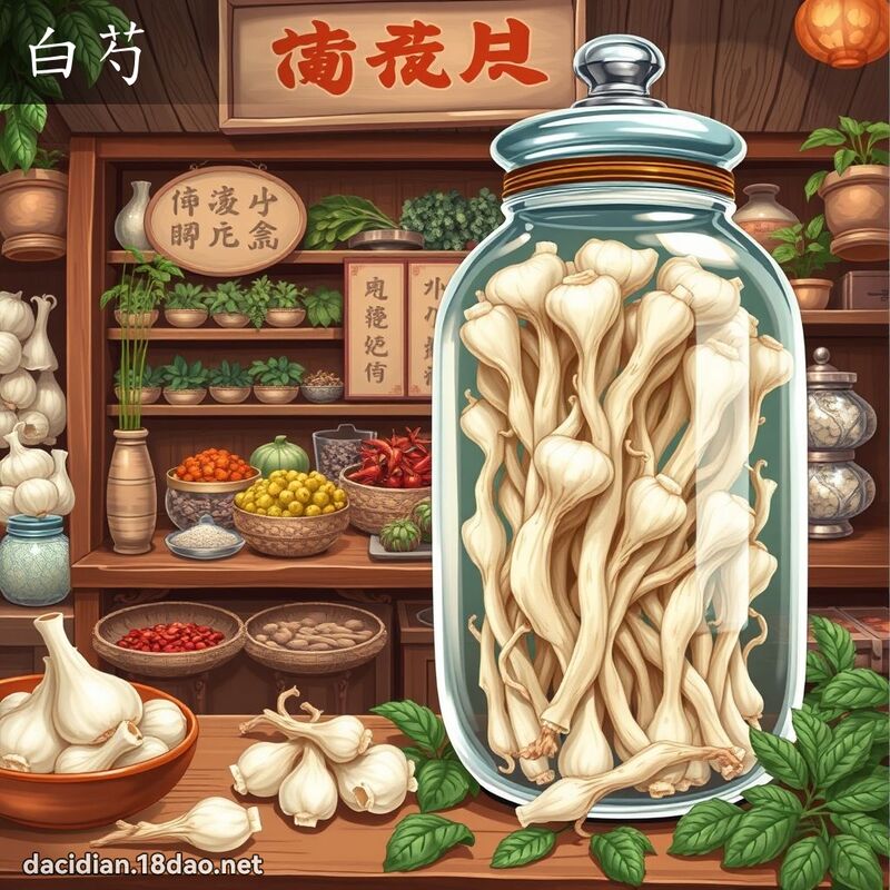 白芍 - 国语大辞典配图