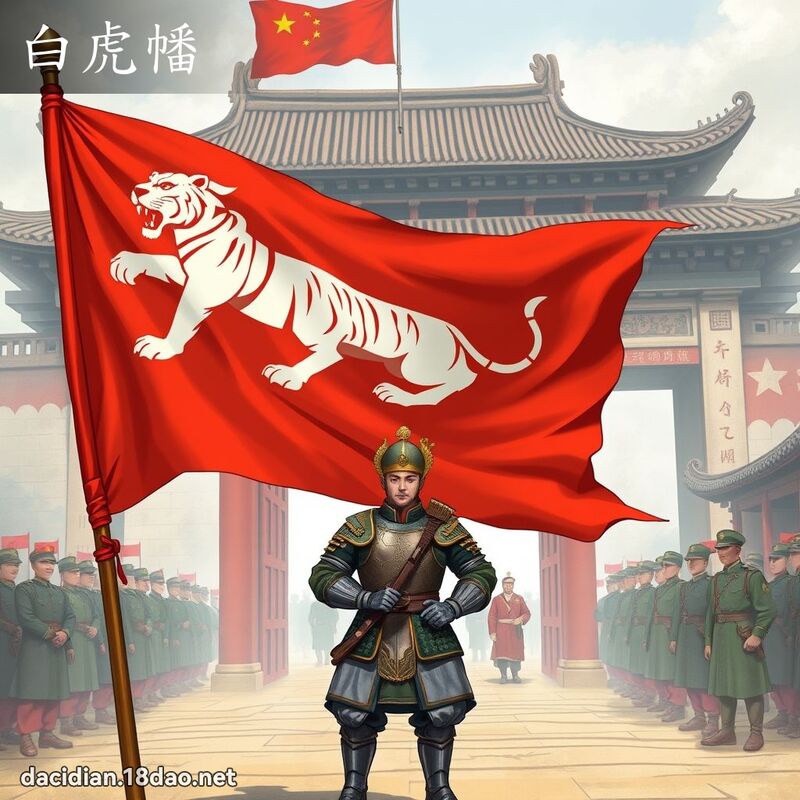 白虎幡 - 国语大辞典配图