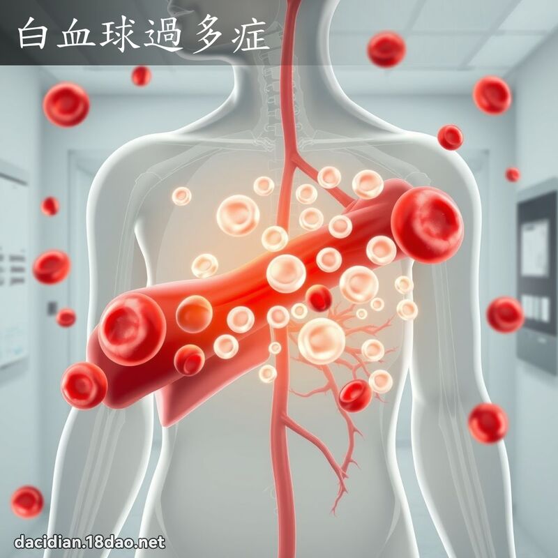 白血球过多症 - 国语大辞典配图
