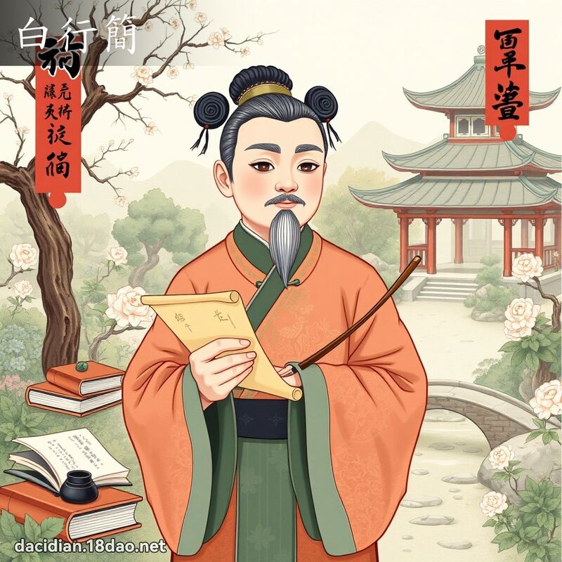 白行简 - 国语大辞典配图