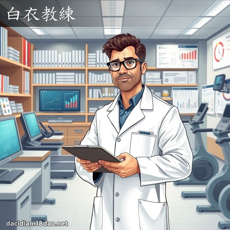 白衣教练 - 国语大辞典配图