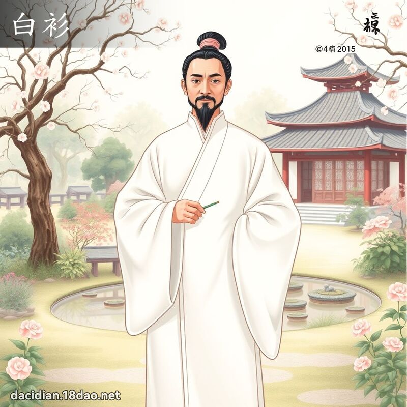 白衫 - 国语大辞典配图