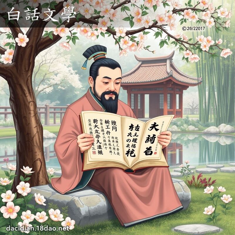 白话文学 - 国语大辞典配图