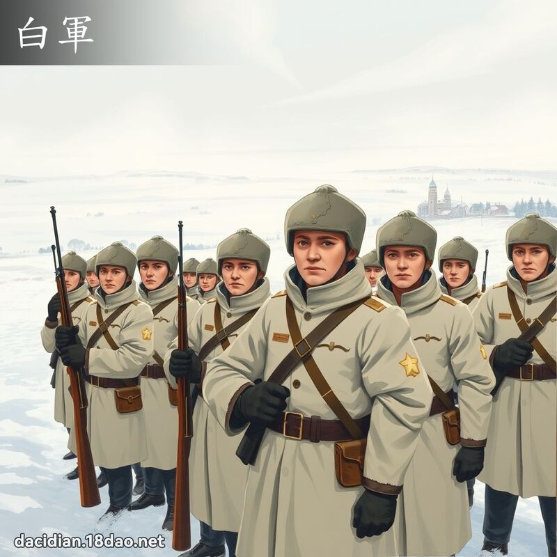 白军 - 国语大辞典配图