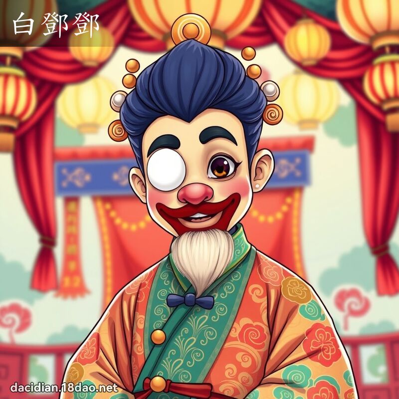 白邓邓 - 国语大辞典配图
