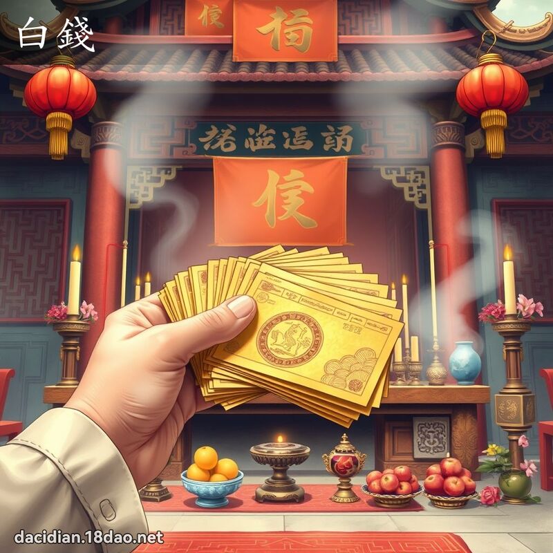 白钱 - 国语大辞典配图