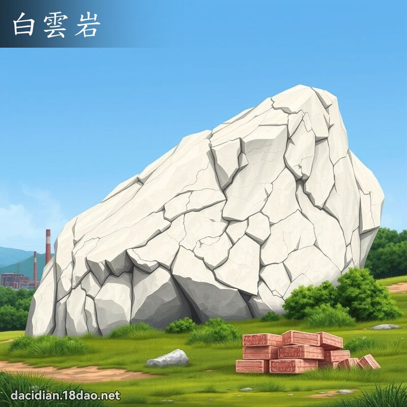 白云岩 - 国语大辞典配图
