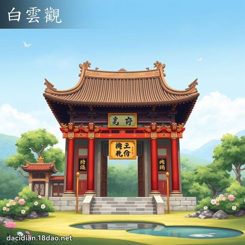 白云观 - 国语大辞典配图