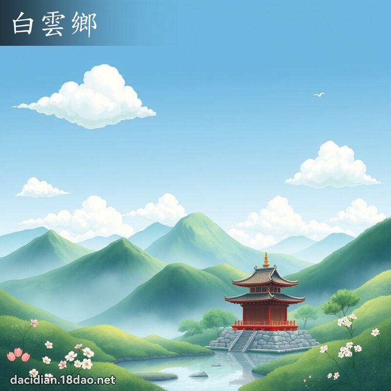 白雲鄉 - 國語大辭典配圖