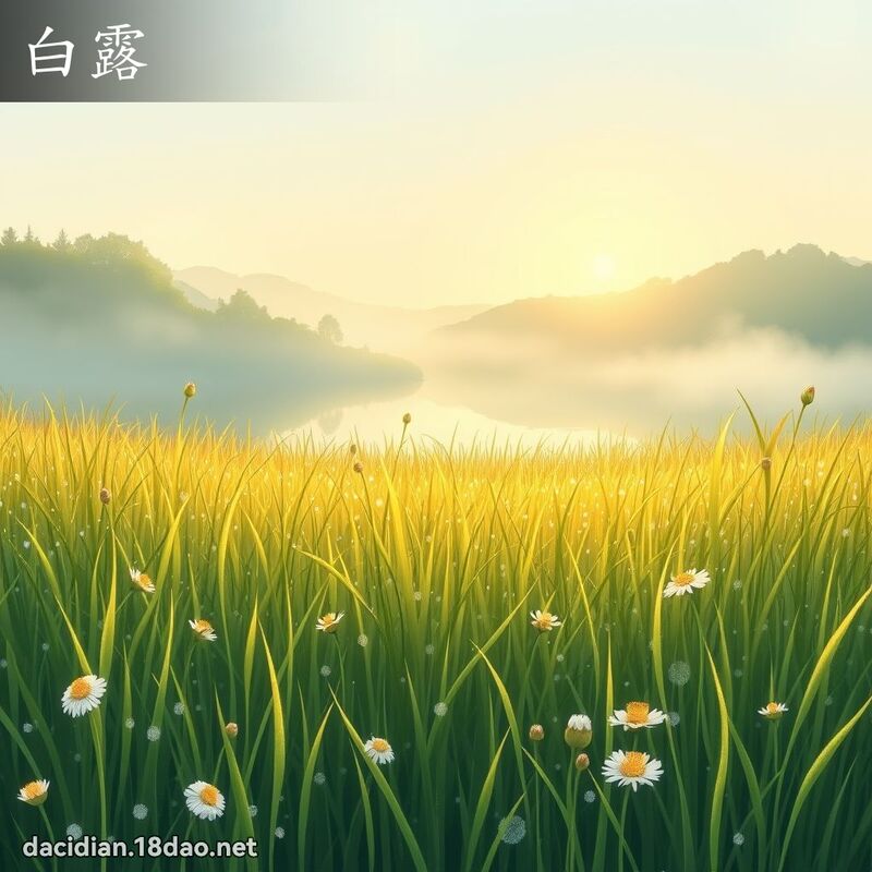 白露 - 国语大辞典配图