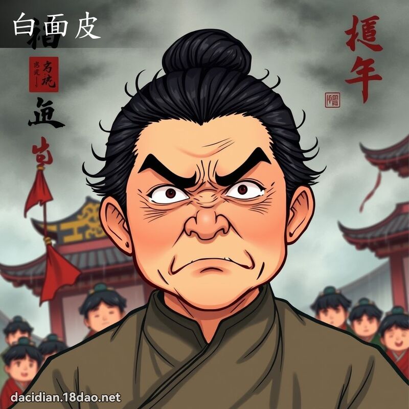 白面皮 - 国语大辞典配图