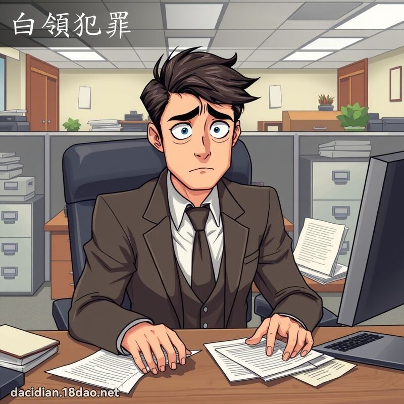 白领犯罪 - 国语大辞典配图