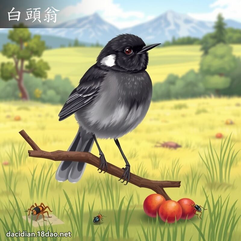 白头翁 - 国语大辞典配图