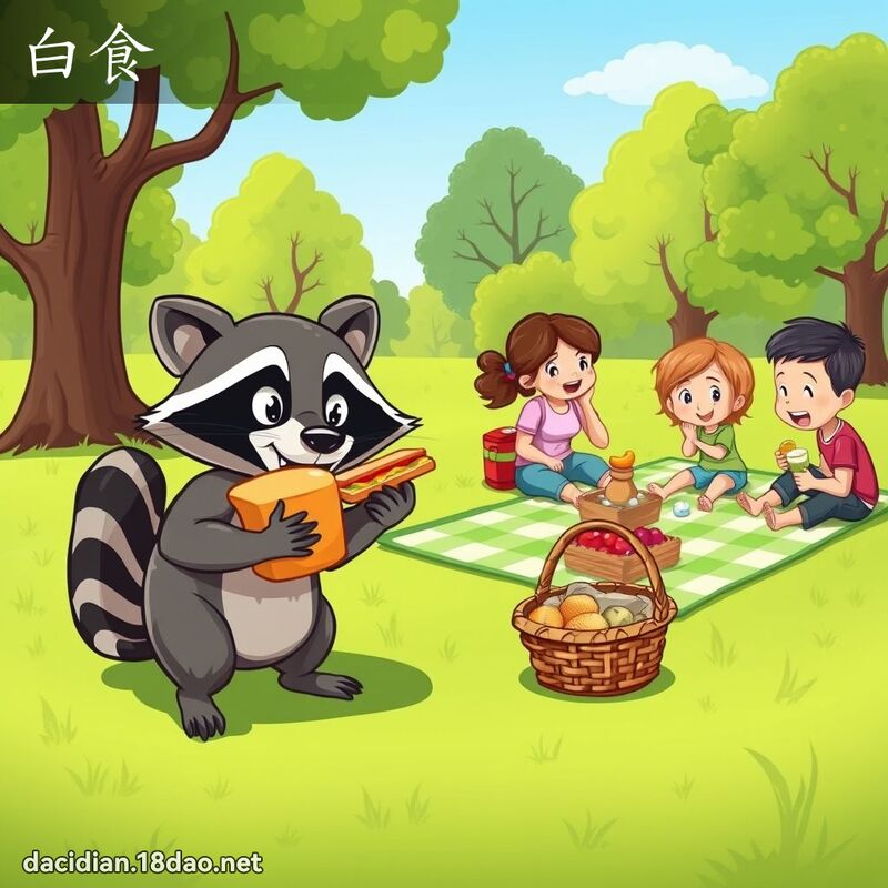 白食 - 国语大辞典配图