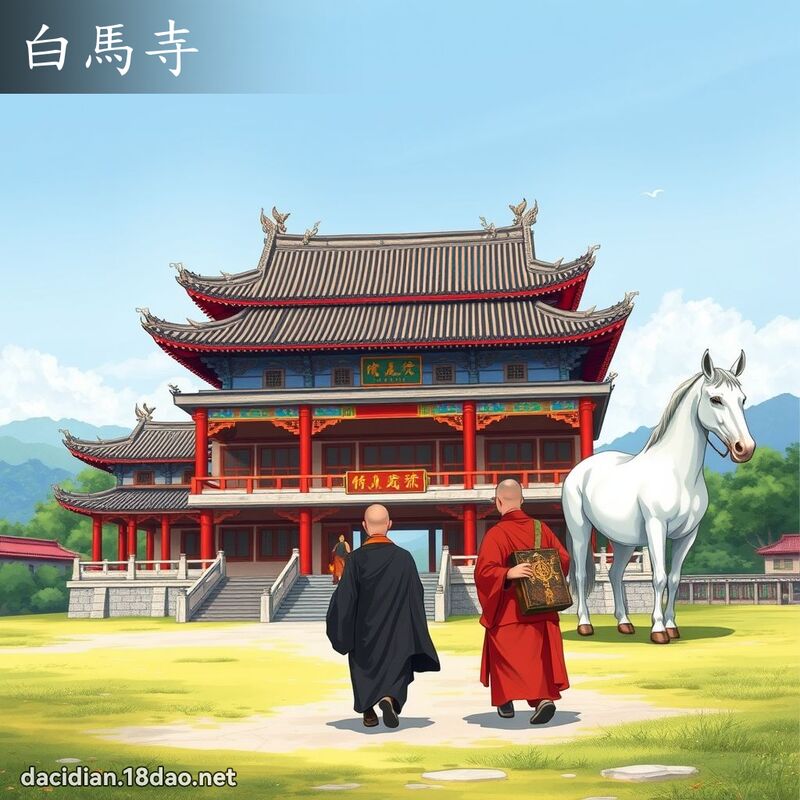 白马寺 - 国语大辞典配图