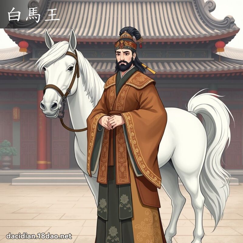 白马王 - 国语大辞典配图