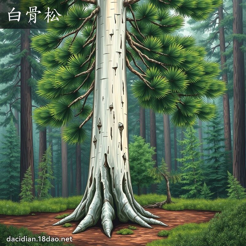 白骨松 - 國語大辭典配圖
