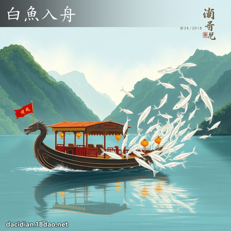 白魚入舟 - 國語大辭典配圖