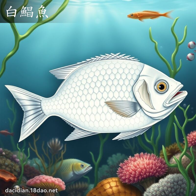 白鯧鱼 - 国语大辞典配图