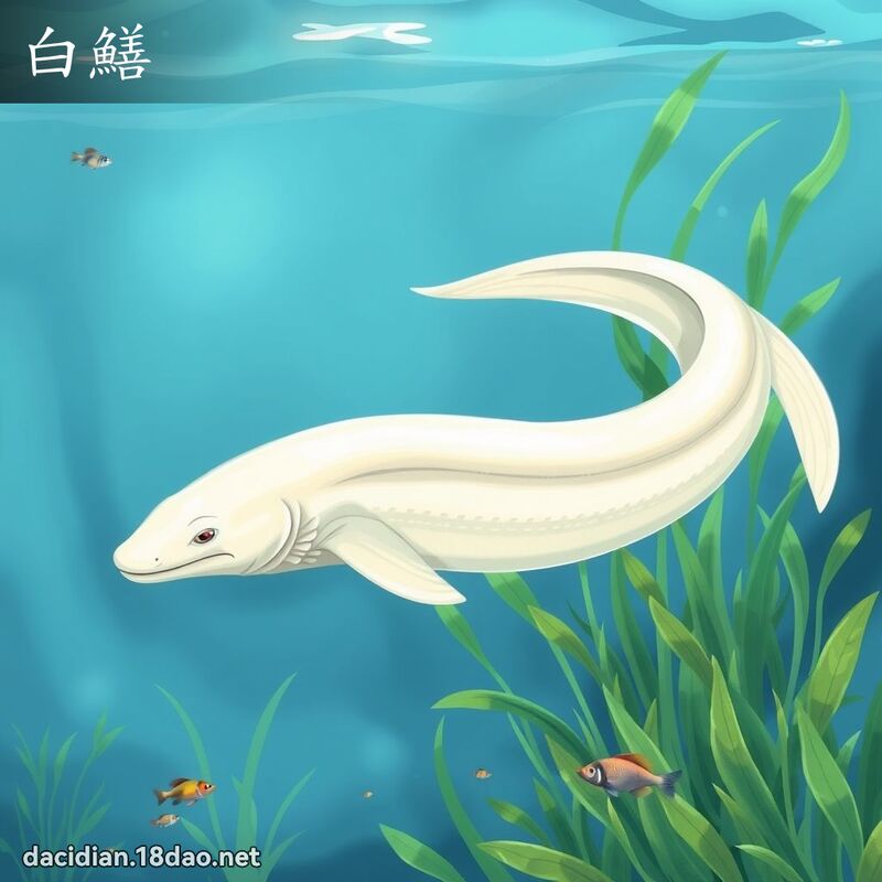 白鱔 - 国语大辞典配图