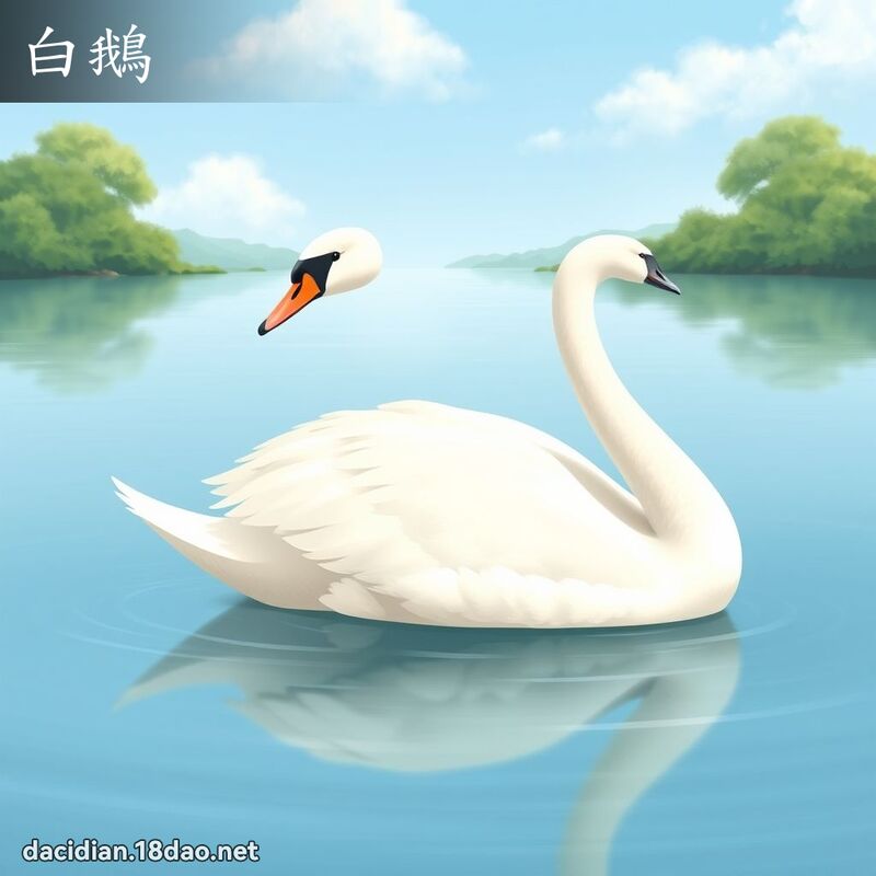 白鹅 - 国语大辞典配图