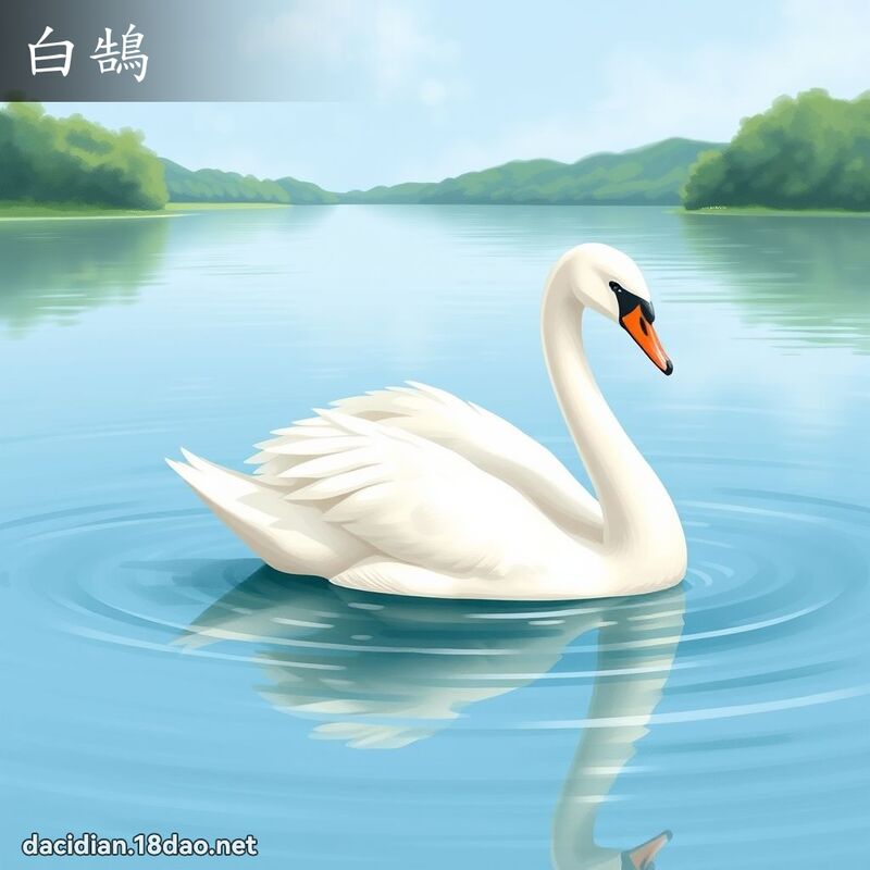 白鵠 - 國語大辭典配圖