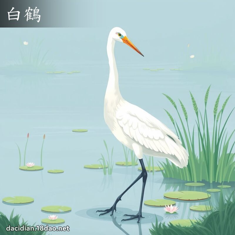 白鶴 - 國語大辭典配圖