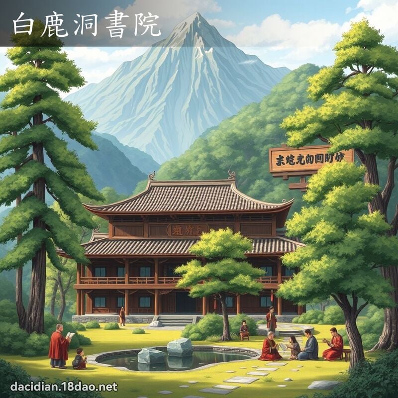 白鹿洞书院 - 国语大辞典配图