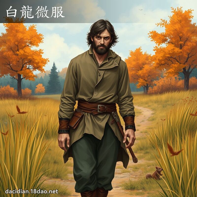 白龍微服 - 國語大辭典配圖