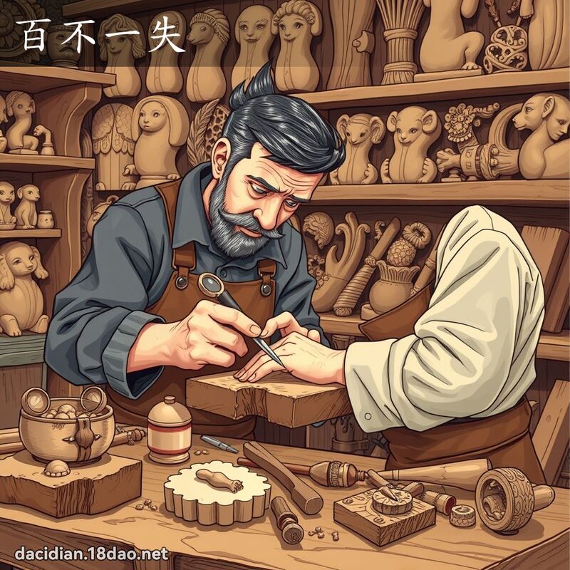 百不一失 - 国语大辞典配图