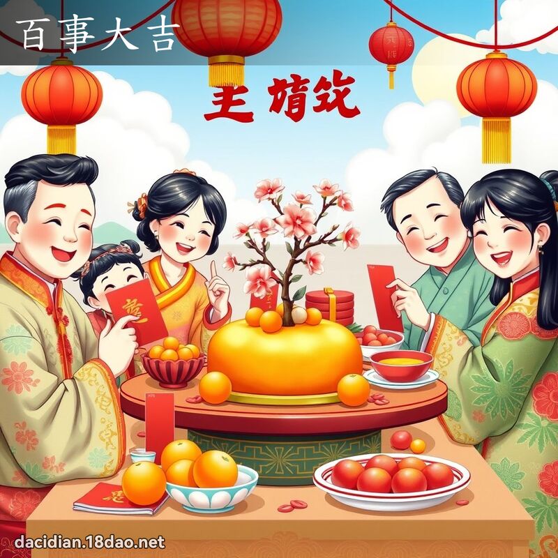 百事大吉 - 國語大辭典配圖