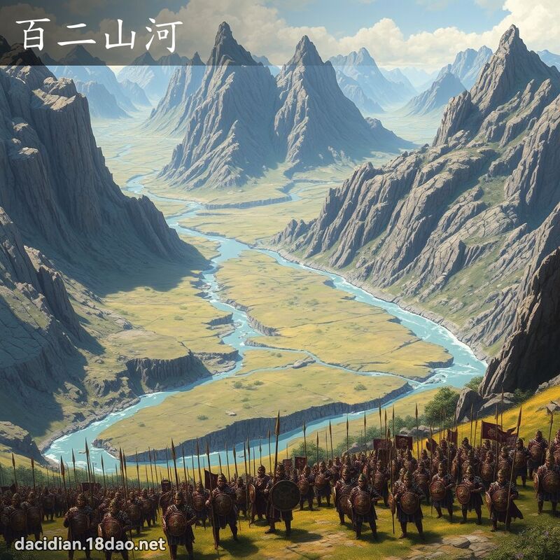 百二山河 - 国语大辞典配图