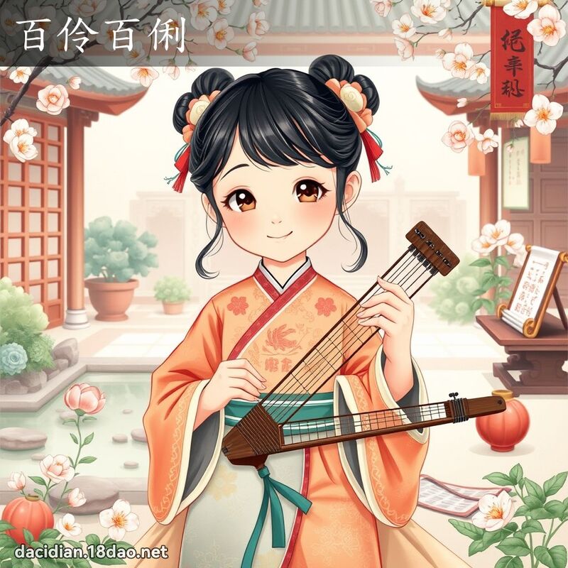 百伶百俐 - 國語大辭典配圖