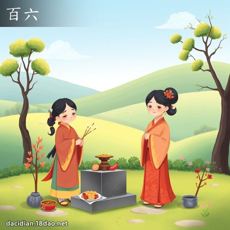百六 - 國語大辭典配圖