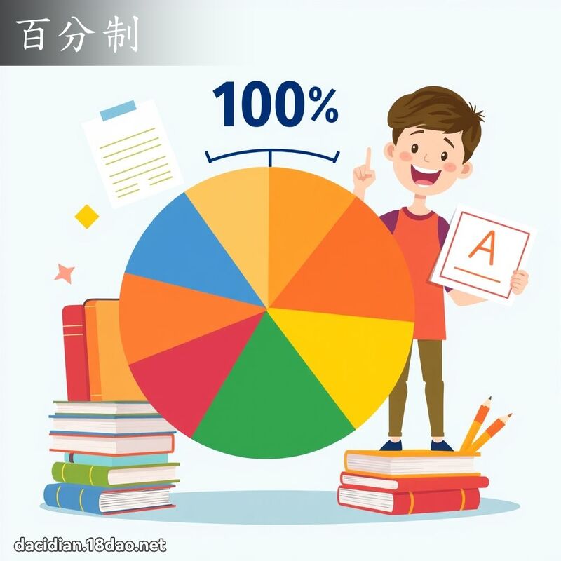 百分制 - 國語大辭典配圖