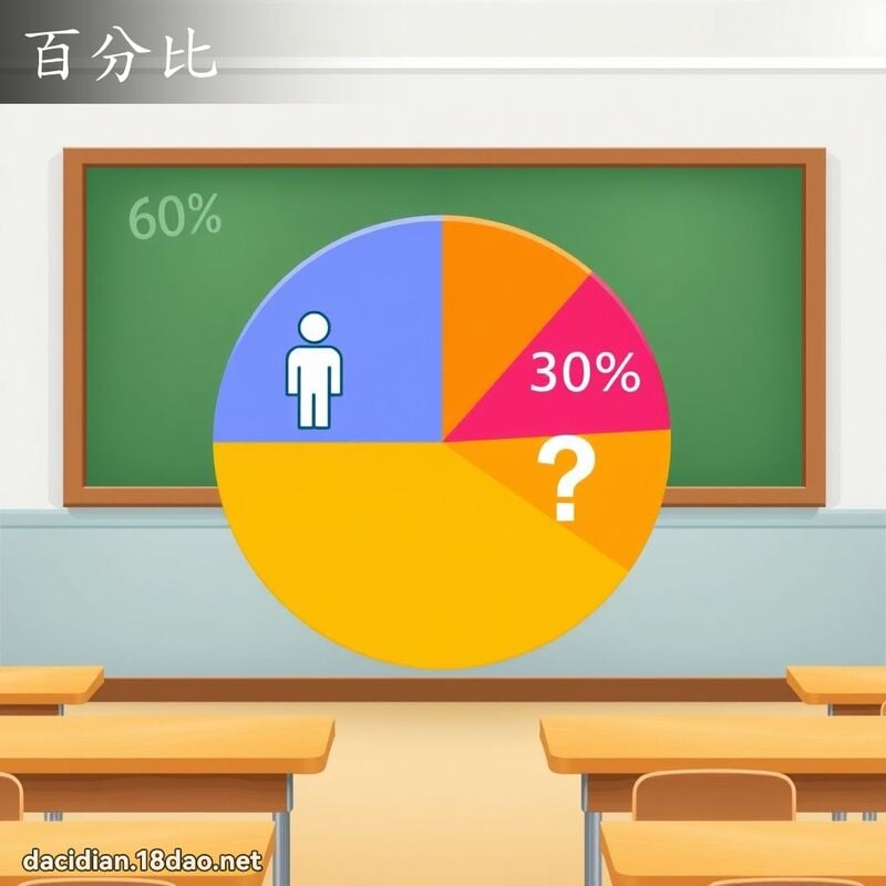 百分比 - 国语大辞典配图