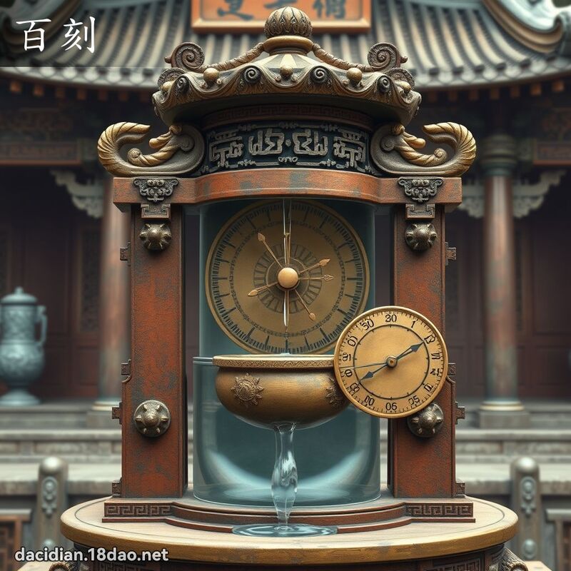 百刻 - 國語大辭典配圖