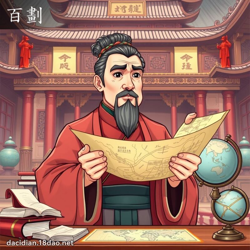 百劃 - 國語大辭典配圖