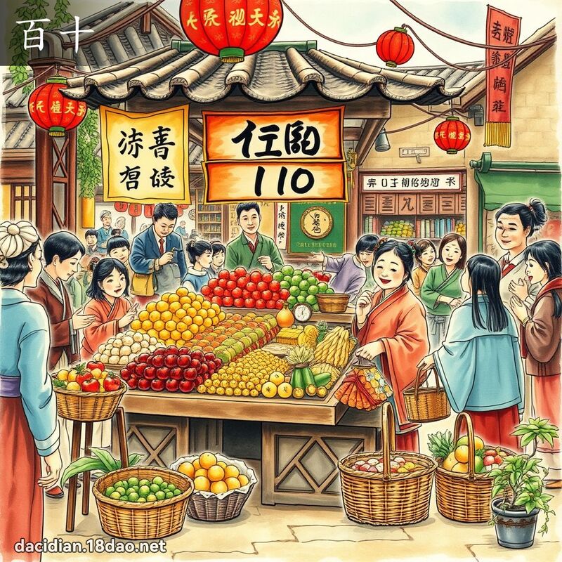 百十 - 國語大辭典配圖